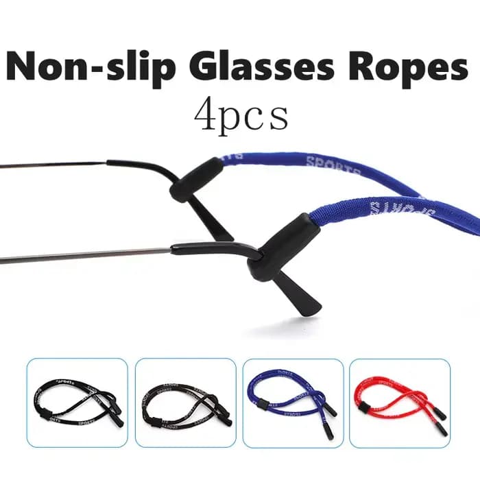 Corde à lunettes antidérapante pour hommes et femmes