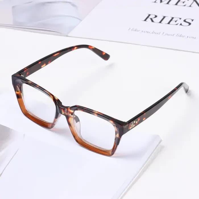 Nouvelles lunettes de lecture haute définition hommes femmes mode grand cadre presbytie