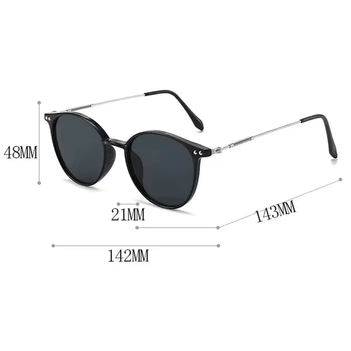 Lunettes de soleil rondes vintage 2026 pour femmes