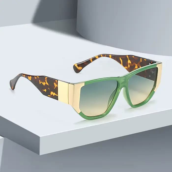 Lunettes de soleil colorées à la mode pour femmes et hommes