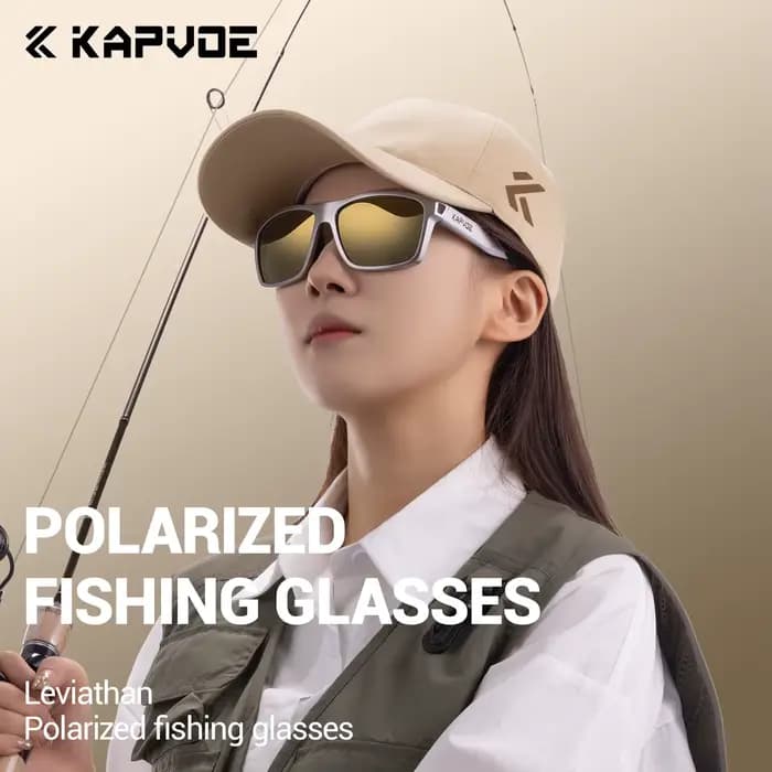 KAPVOE nouvelles lunettes de soleil de pêche polarisées sport vélo vtt