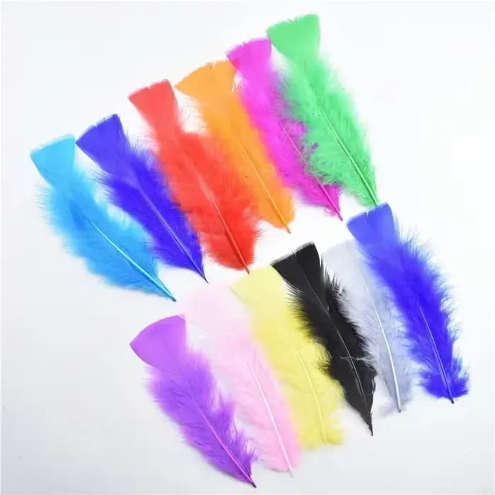 Plumes de dinde pour l'artisanat, 12-17 cm, attrape-rêves, décoration en plumes, fabrication de bijoux, accessoires artisanaux, décoration de mariage et de fête