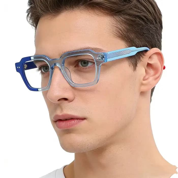 Lunettes en acétate pour hommes
