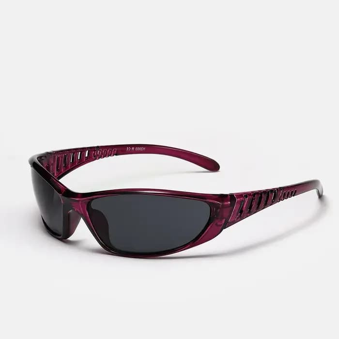 Lunettes de soleil de SPORT argentées pour hommes et femmes