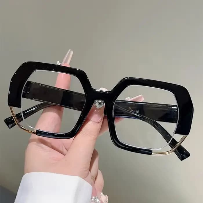 GM LUMIAS lunettes carrées surdimensionnées femmes 2025 mode lumière bleue blocage montures optiques