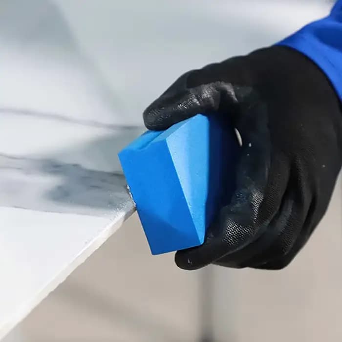 Carrelage de verre pierre coupe effondrement porcelaine outil de coupe polissage ébavurage lingette conseil diamant diamant lingette à main outil manuel