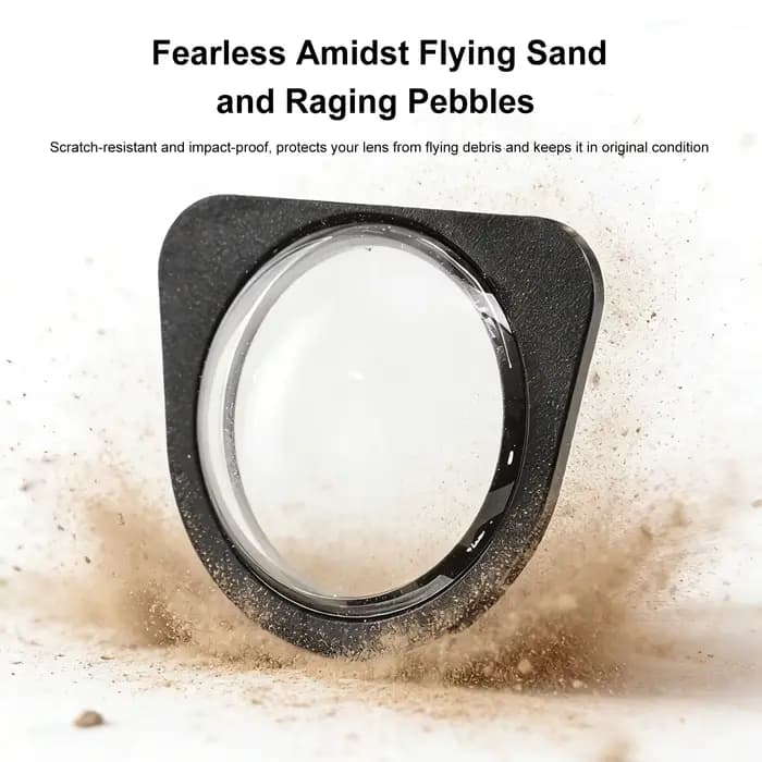 Protection d'objectif de caméra avant en verre trempé 9H pour Tesla Model 3 Highland 2026 et Model Y 2025+HW4 – Housse de protection anti-pluie