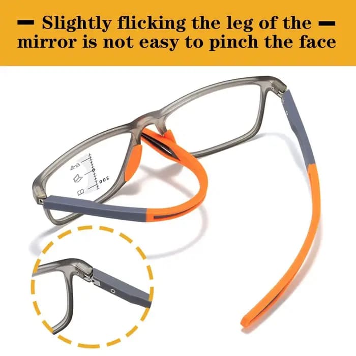 Lunettes de lecture élastiques TR90 pour hommes et femmes