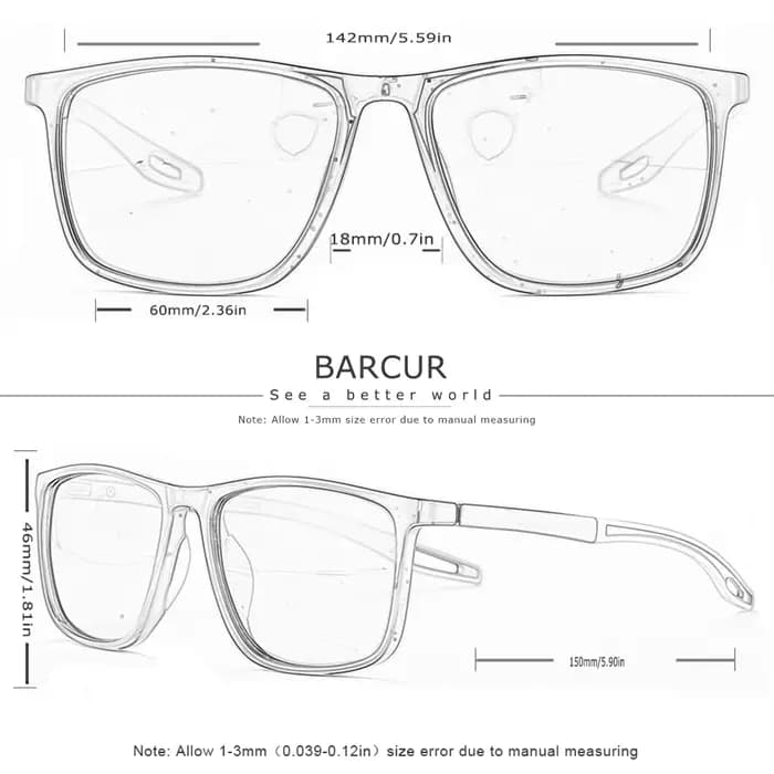 Lunettes de sport transparentes pour hommes et femmes