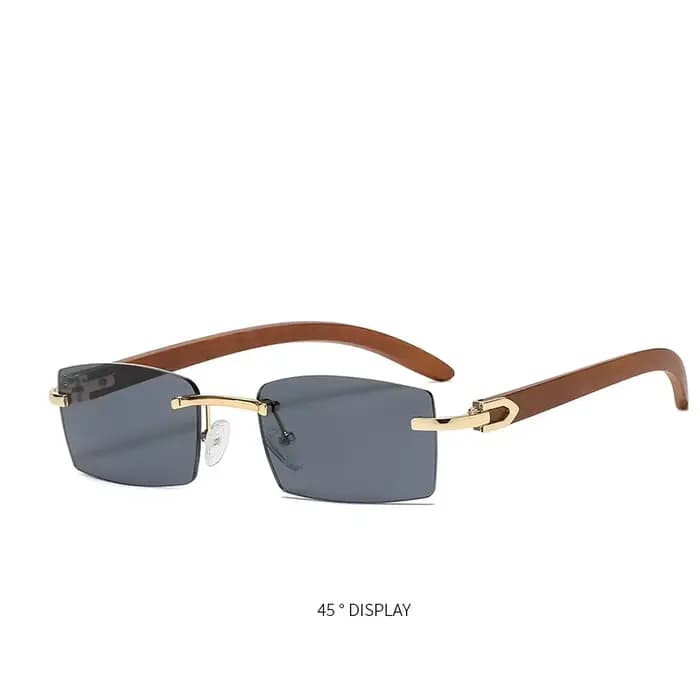 Lunettes De soleil Vintage Steampunk sans bords pour hommes