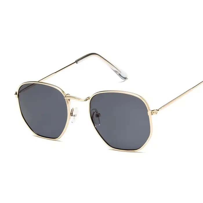 Lunettes de Soleil Hexagonales Classiques de Marque