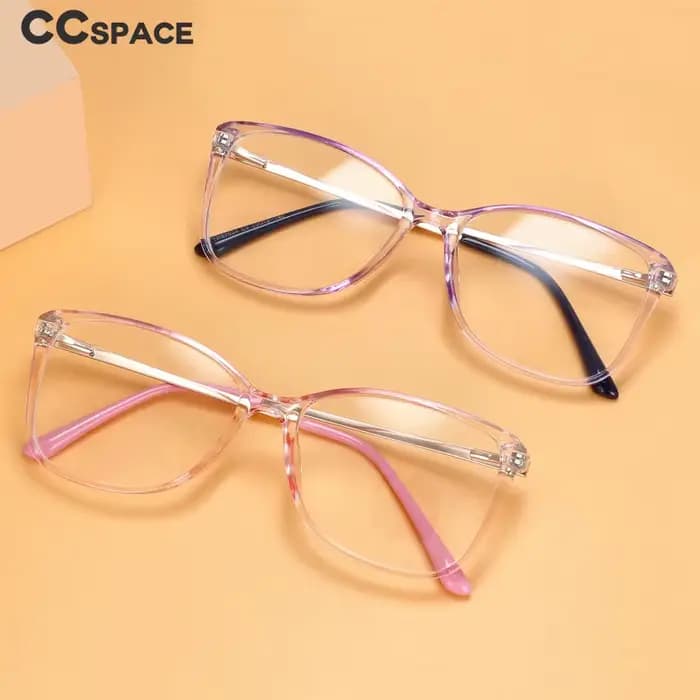 49587 femmes lunettes transparentes Anti lumière bleue ordinateur de jeu Tr90