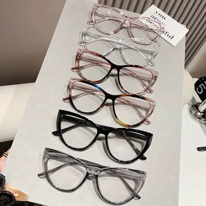 Lunettes de myopie œil de chat pour femmes