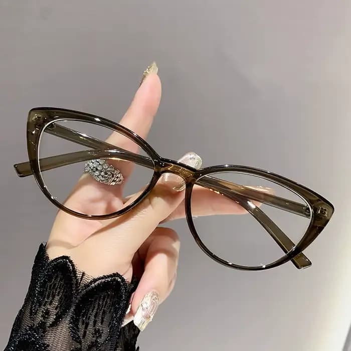 Montures de lunettes de soleil œil-de-chat pour femmes