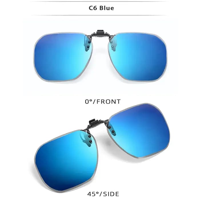Lunettes de soleil polarisées photochromiques à Clip