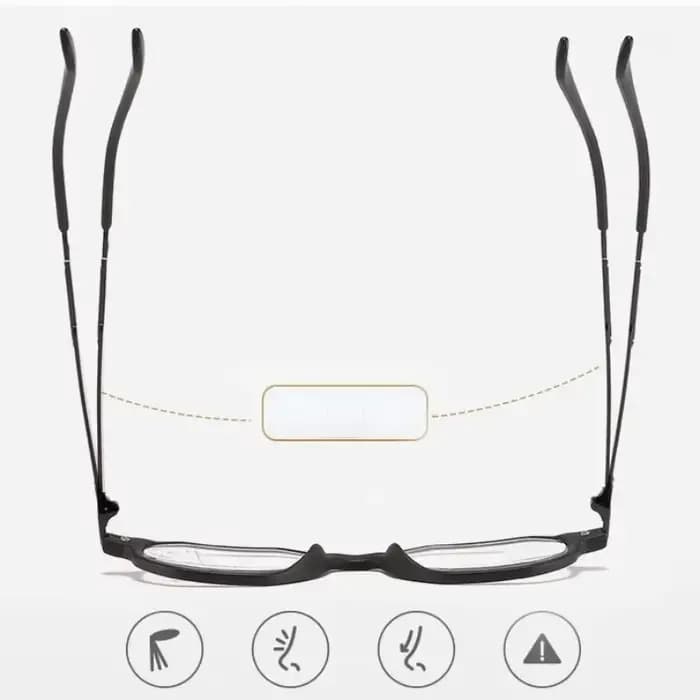 Lunettes de presbytie multifocales intelligentes HD pour hommes