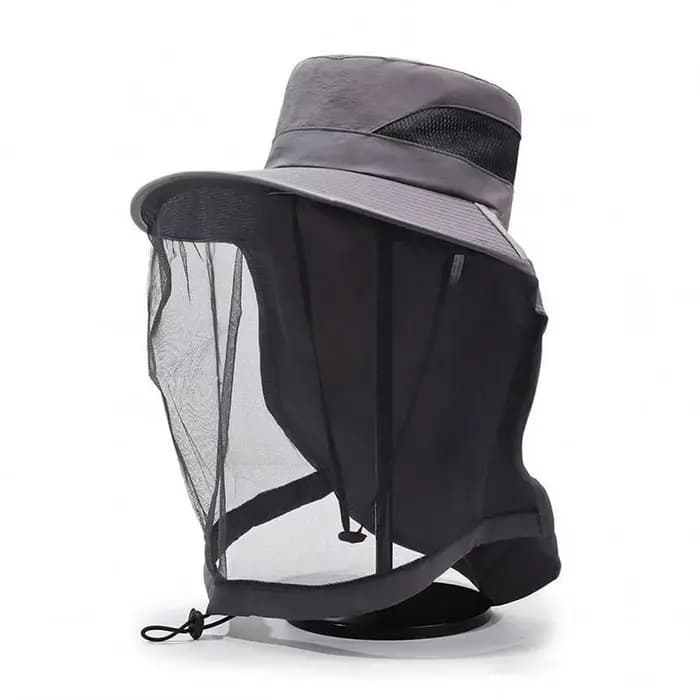 Chapeau de soleil avec moustiquaire pour hommes et femmes