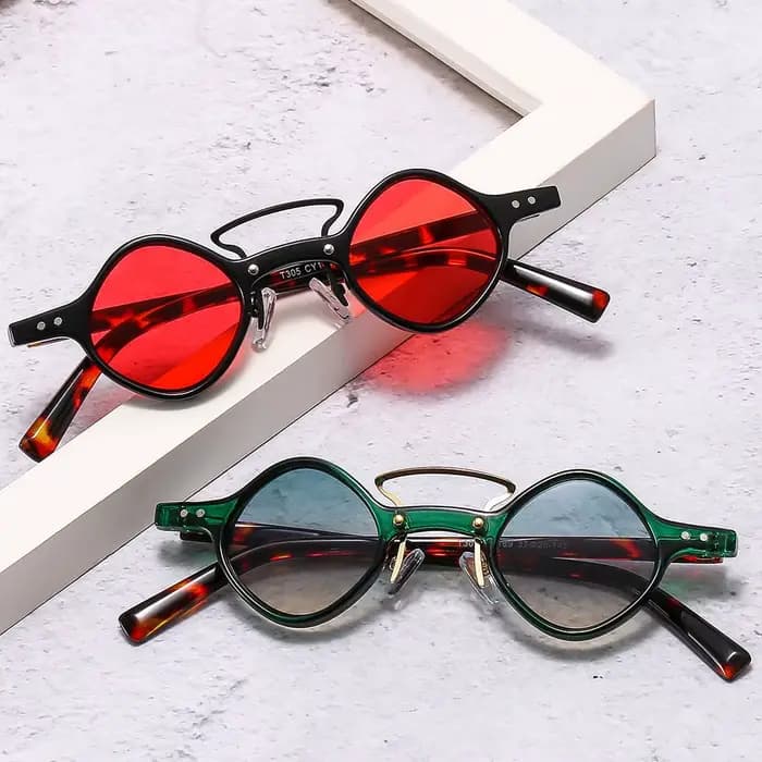 Lunettes de soleil rondes et carrées pour hommes et femmes