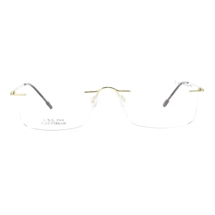 Monture de lunettes Flexible en titane pour hommes