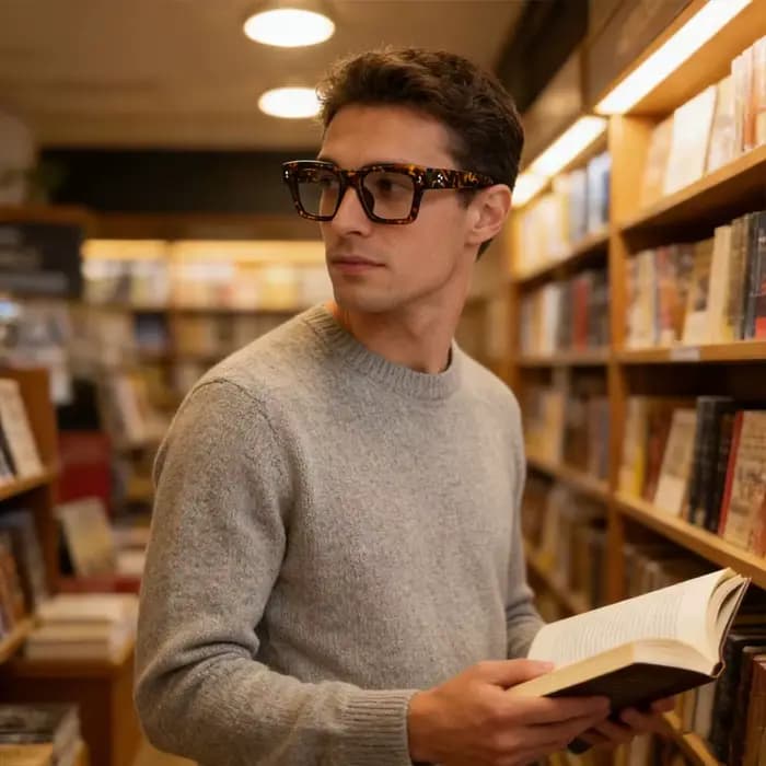 KSVEREN mode carré épais cadre lunettes de lecture Anti lumière bleue presbyte