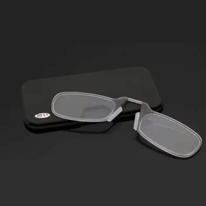 Pince-nez lunettes de lecture portables sans monture ultra-mince