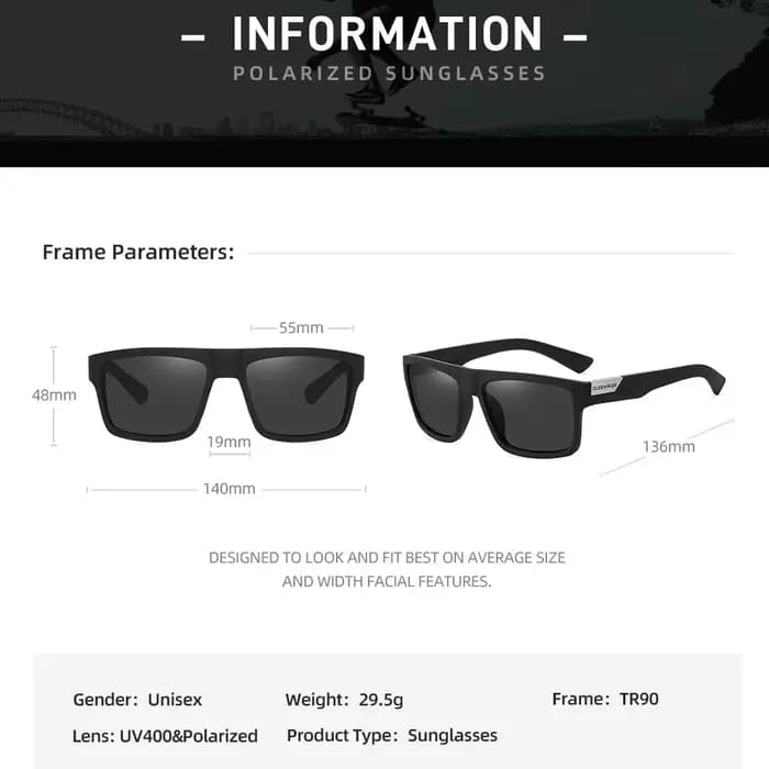 Marque Designer nouvelles lunettes de soleil hommes