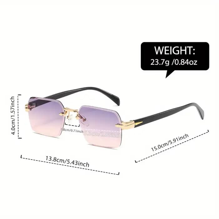 Lunettes de soleil classiques unisexes à la mode