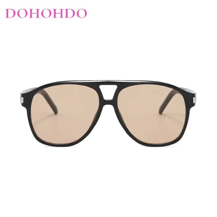 DOHOHDO Lunettes de soleil tendance surdimensionnées pour hommes et femmes