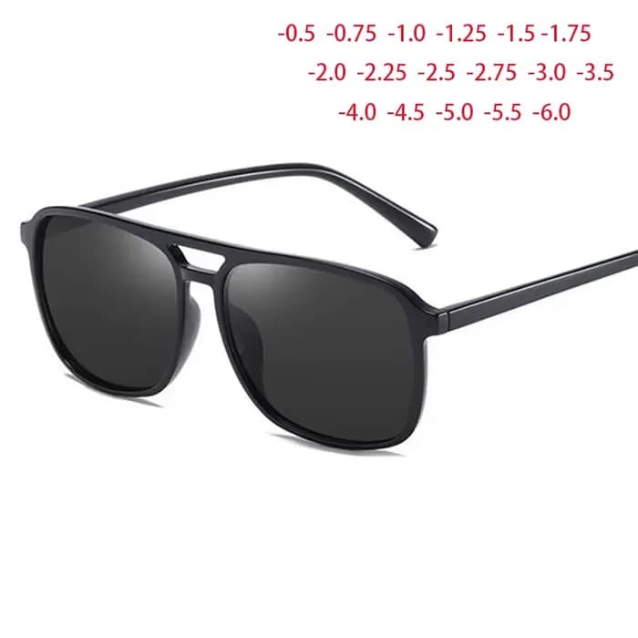 Lunettes de soleil pilote à double faisceau
