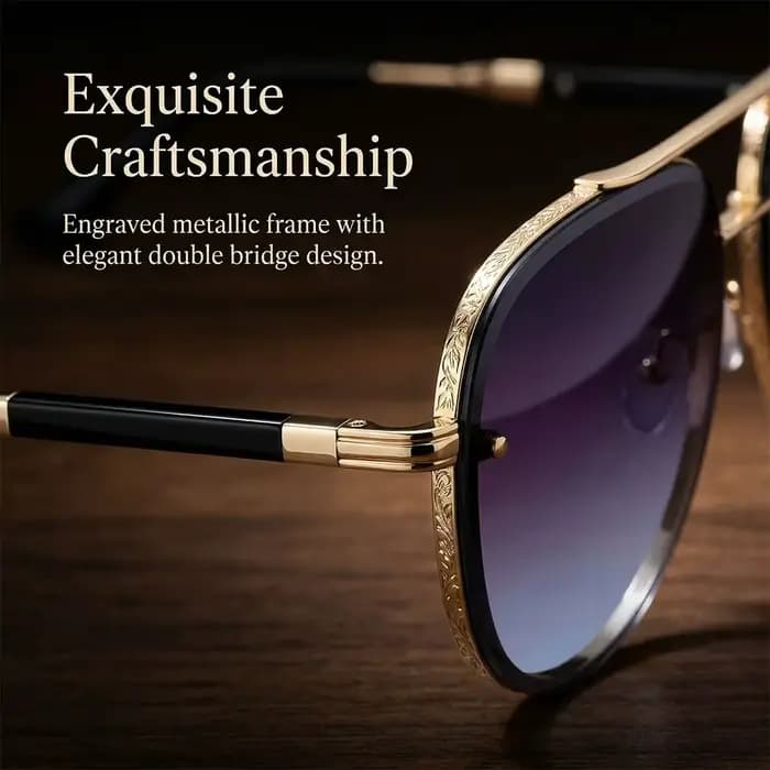 Lunettes de soleil aviateur ovales vintage rétro pour femmes et hommes 2026