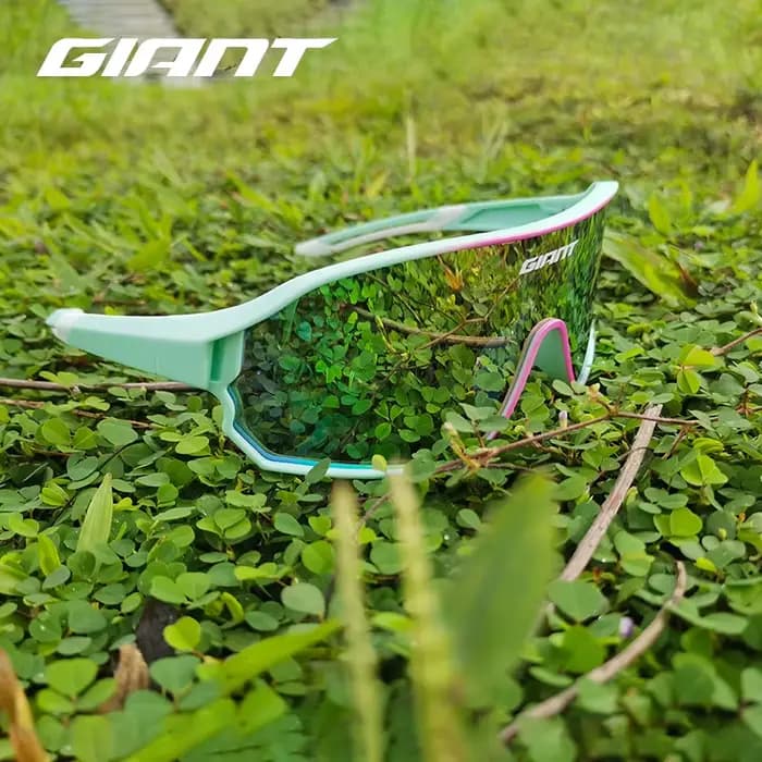 Lunettes de cyclisme giantes UV400 Anti-buée REVO lentilles HD clarté vtt/vélo de route