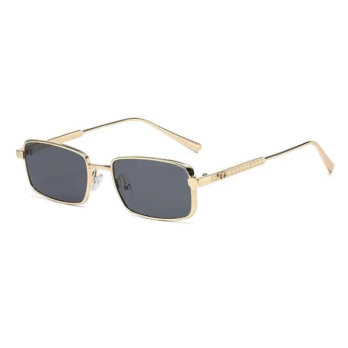 Nouvelles Lunettes de Soleil 2025 Style Old Money Haut de Gamme Polyvalentes Tendance Décontractée Personnalisées à Monture Fine Protection Solaire