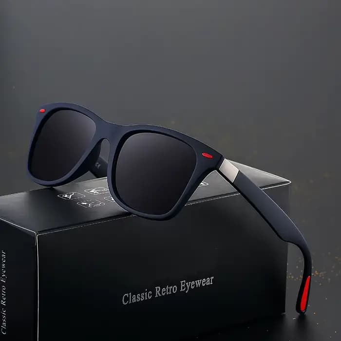 Lunettes de soleil de luxe vintage pour hommes et femmes