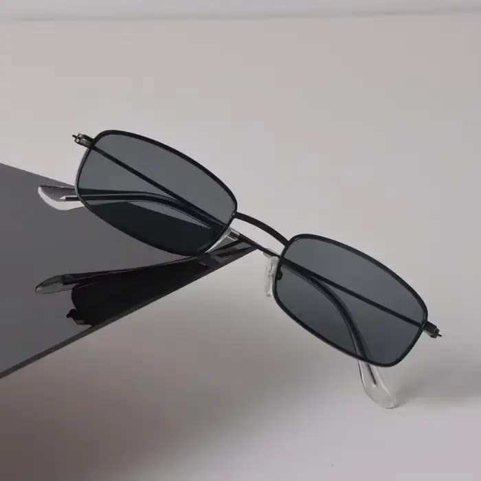 Lunettes de soleil carrées vintage élégantes pour femmes et hommes