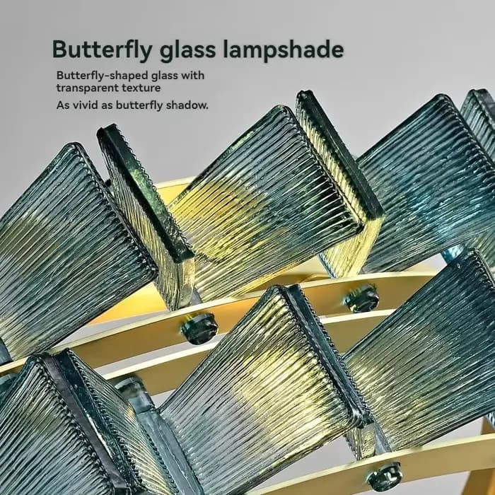 Lustre de plafond en verre, design italien, créatif, pour salle à manger, salon, hôtel, bureau, chambre à coucher, décoration intérieure
