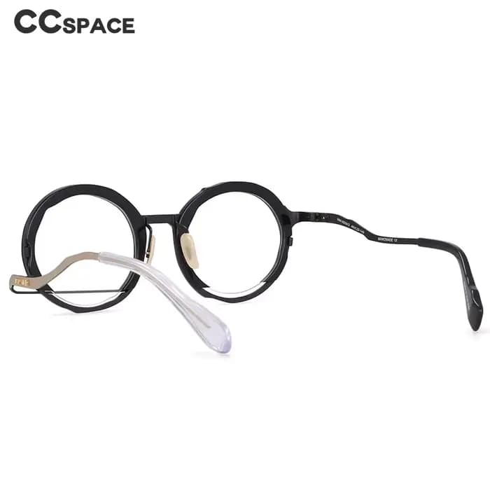Lunettes rondes rétro faites à la main pour hommes et femmes