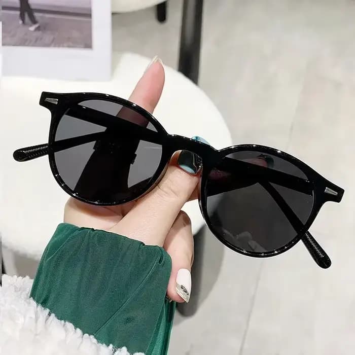 Marque de mode Vintage lunettes de soleil rondes 2025 femmes de luxe concepteur petites