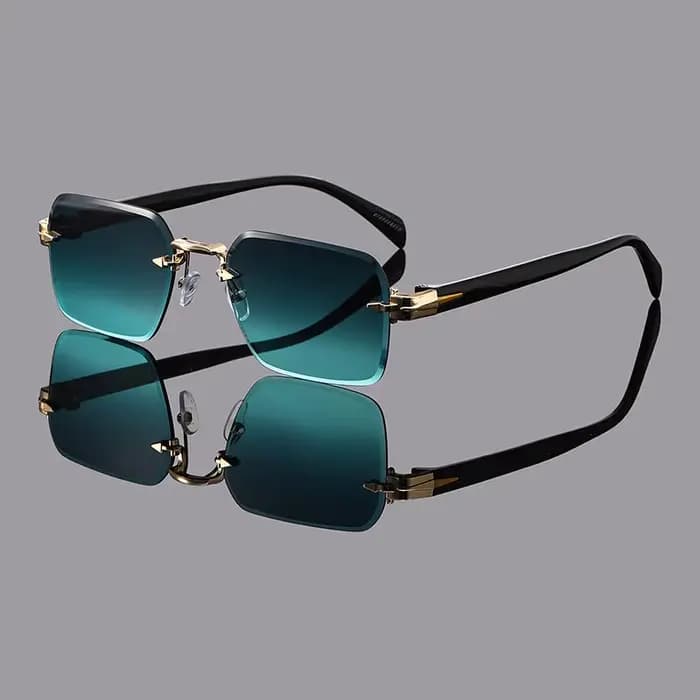 Lunettes de soleil unisexes multicolores décontractées