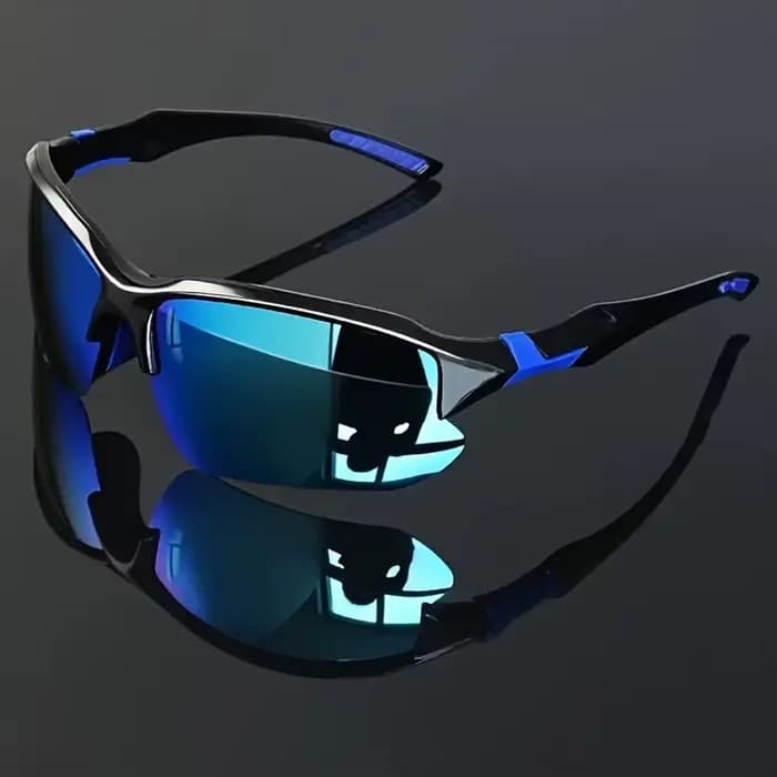 Des lunettes de soleil semi-cerclées élégantes pour hommes