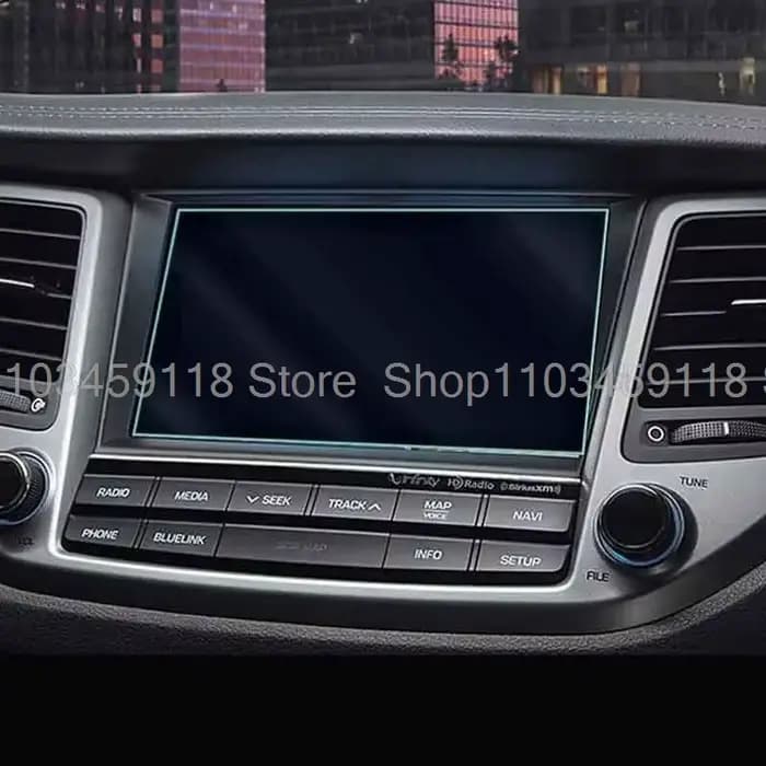 Film protecteur d'écran en verre du Guatemala pour Hyundai, accessoires anti-rayures, navigation GPS de voiture, 4,3 son, 2015, 2016, 2017