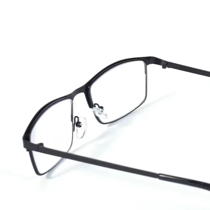 Lunettes de lecture professionnelles à monture noire pour hommes