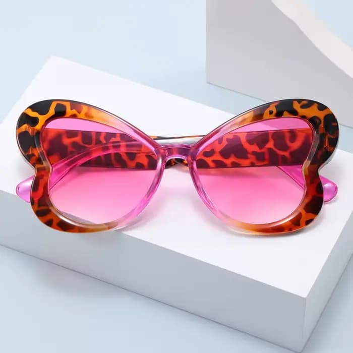Nouveauté Vintage papillon lunettes De soleil femmes hommes