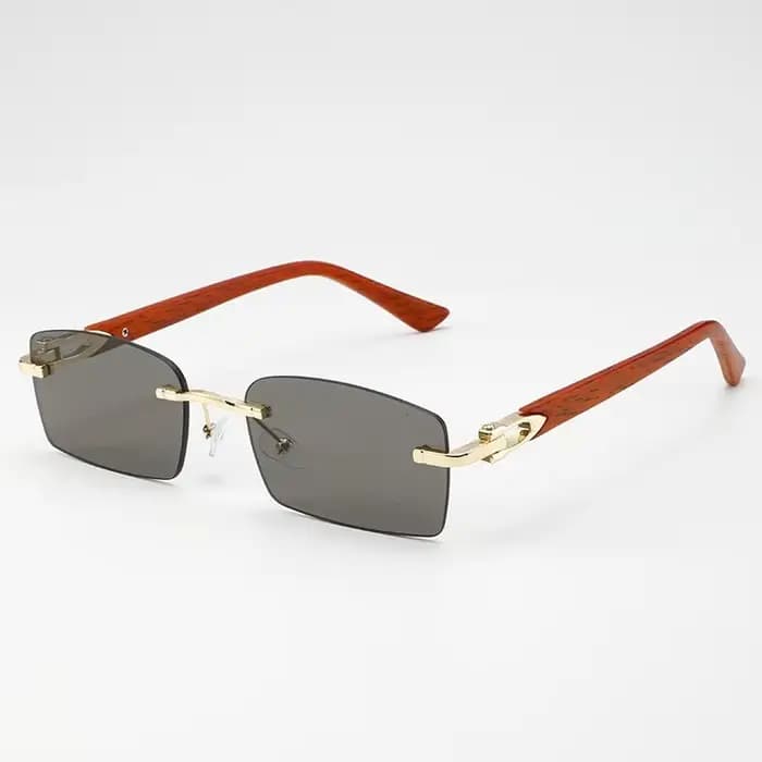 1 paire de lunettes décoratives classiques et tendance