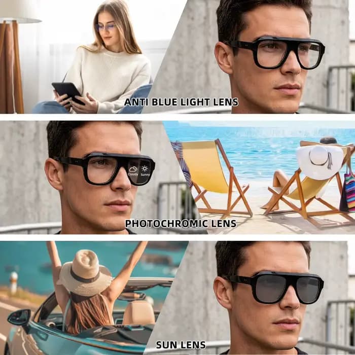 Lunettes de lecture aviateur tendance pour femmes et hommes