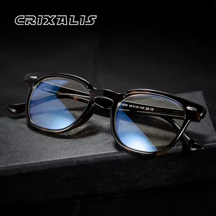 CRIXALIS – lunettes carrées anti-lumière bleue pour hommes et femmes