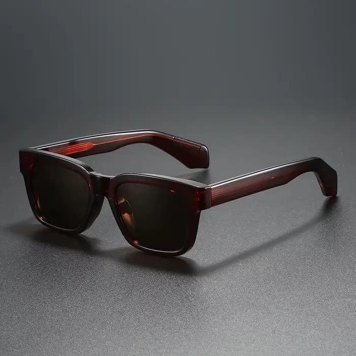 Lunettes de soleil carrées polarisées pour hommes, pour la conduite, la pêche, les voyages, UV400, r