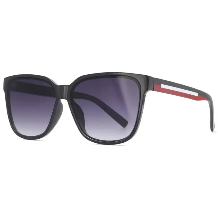 Lunettes de soleil UV400 carrées pour hommes et femmes