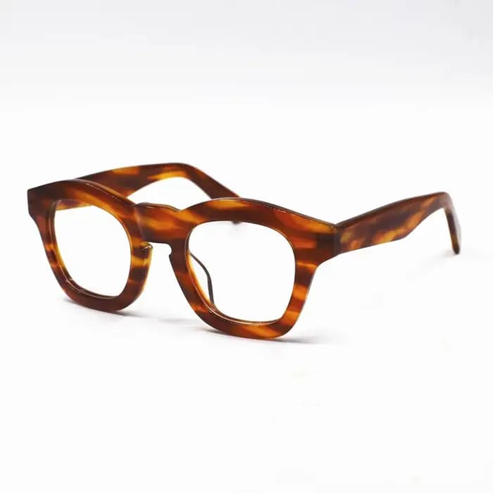 Montures de lunettes en acétate d'italie faites à la main au japon