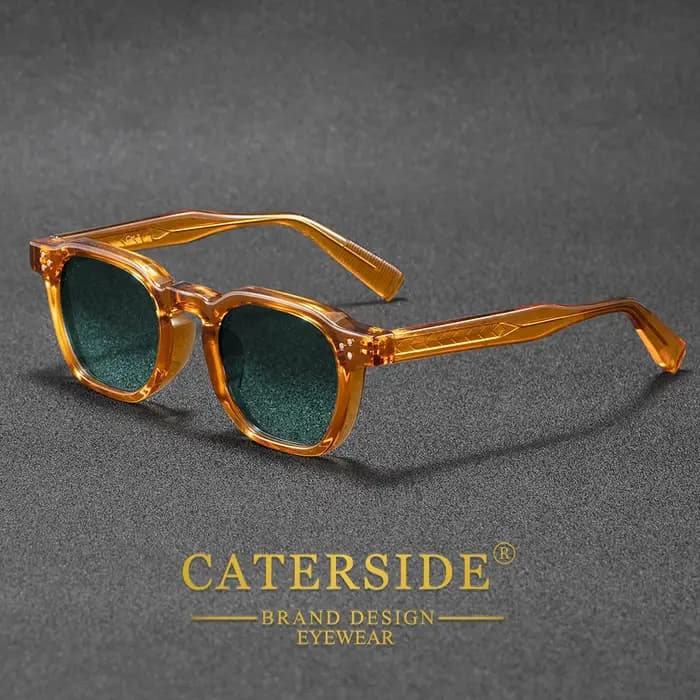 Lunettes de soleil carrées CATERSIDE tendance pour hommes