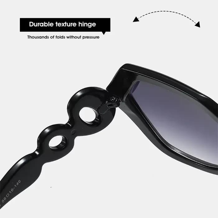 Nouvelles lunettes de lecture surdimensionnées à design géométrique pour femme